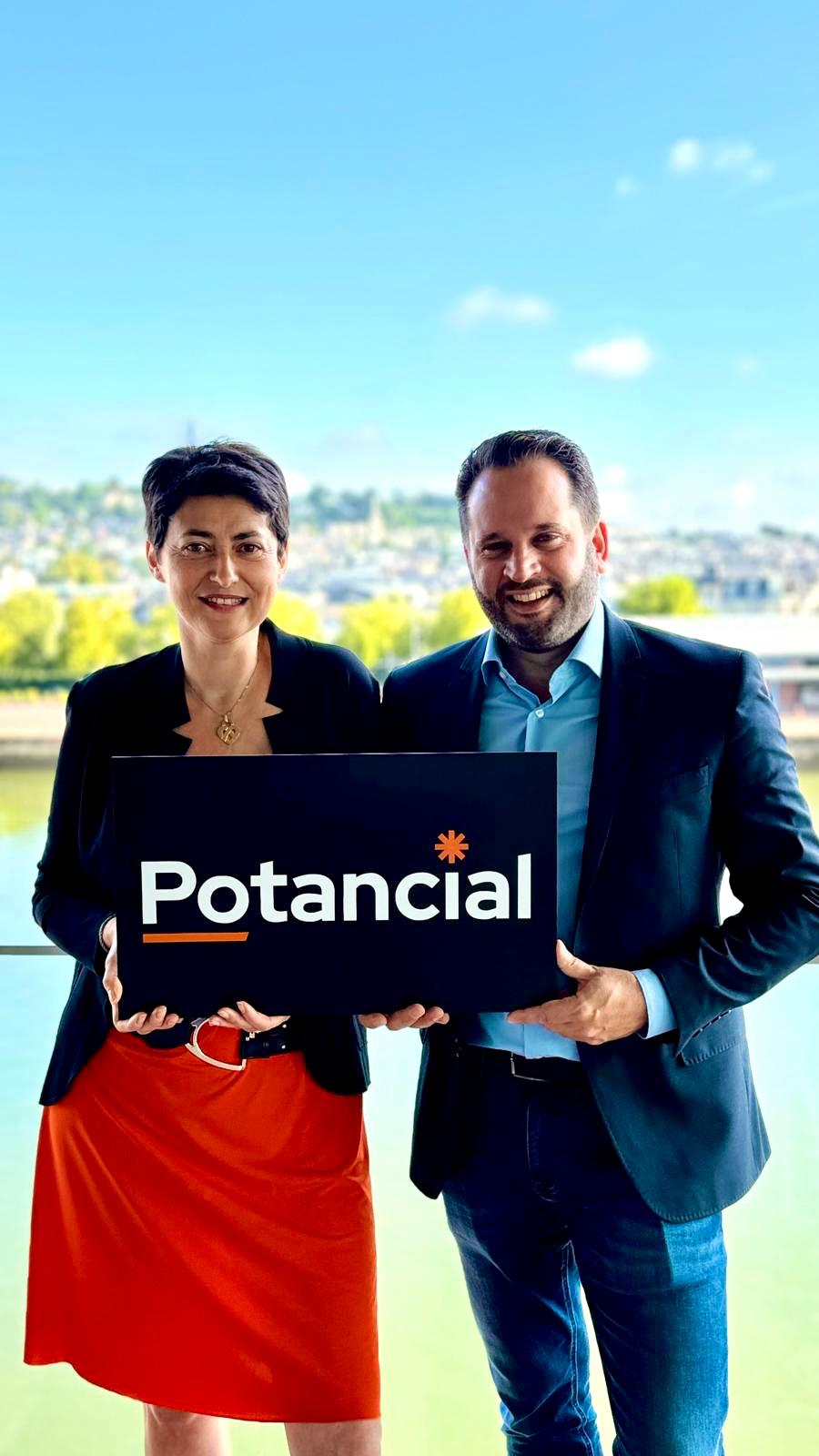 Karine et Thomas, co-fondateurs de Potancial